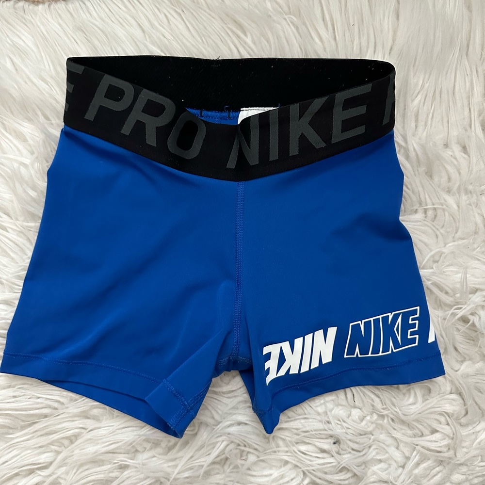 Nike Pro Blue Shorts XSmall